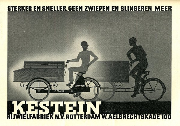 advertentie Kestein-bakfiets